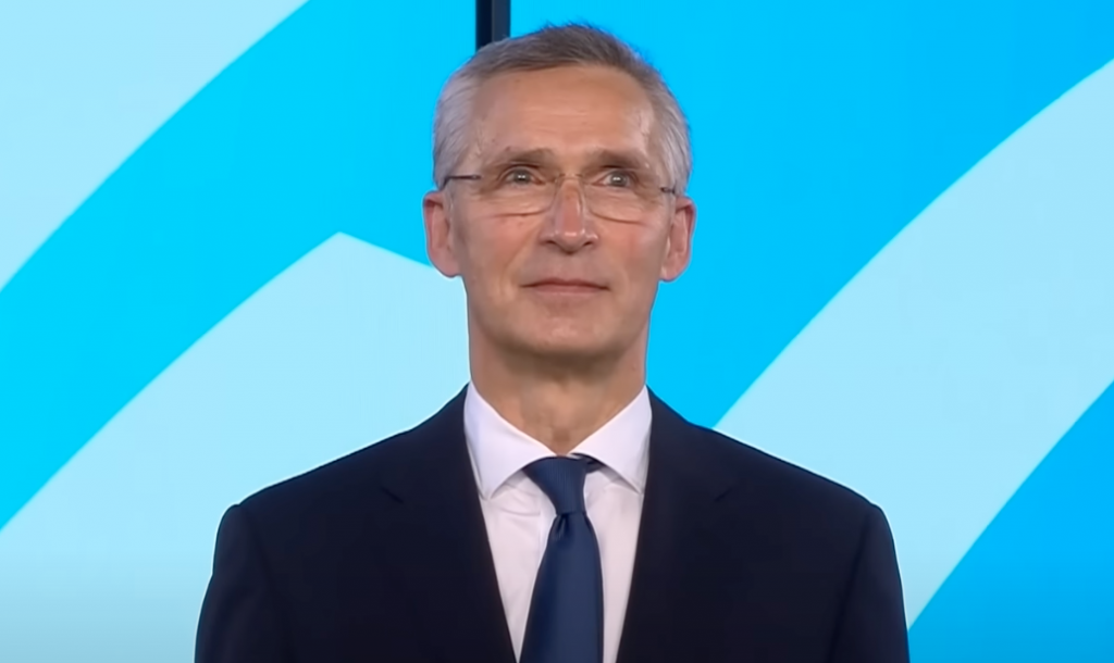 NATO Secretary-General Jens Stoltenberg (Screenshot/Youtube)
